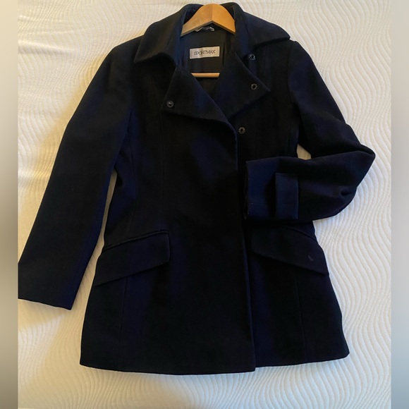 Max Mara SportMax Double-Breasted Tailored Coat Jacket - Picture 4 of 4